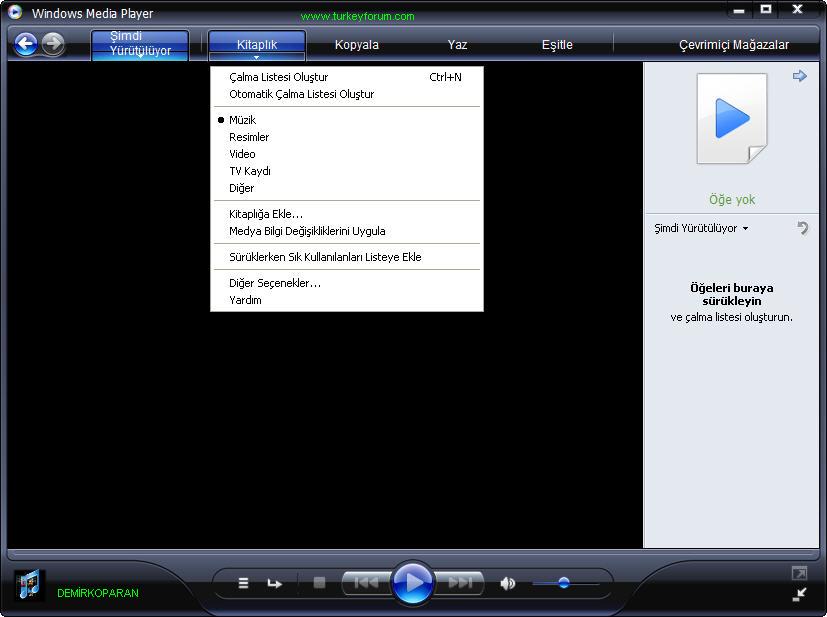  media player 11 Türkçe +resimli