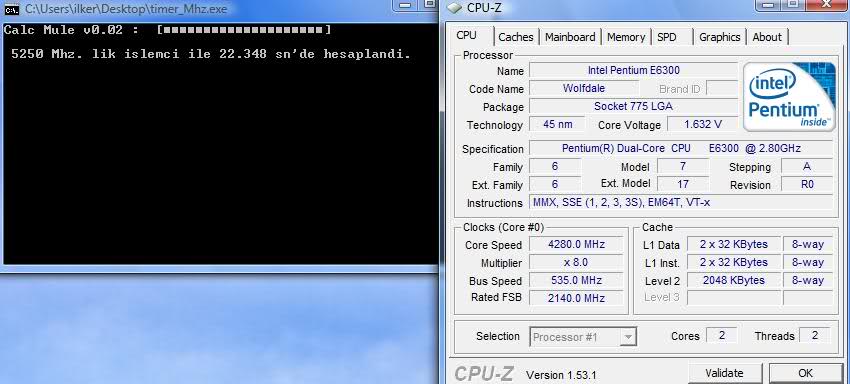 16 çekirdek destekli İşlemci Test Programı (v09a-1.@EczaNet-Xeon2689-14.971sn.)