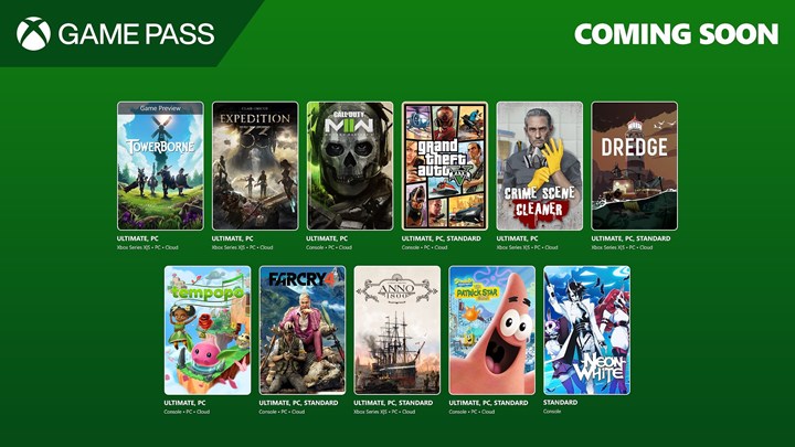 Xbox Game Pass'e eklenecek yepyeni oyunlar açıklandı! İşte liste
