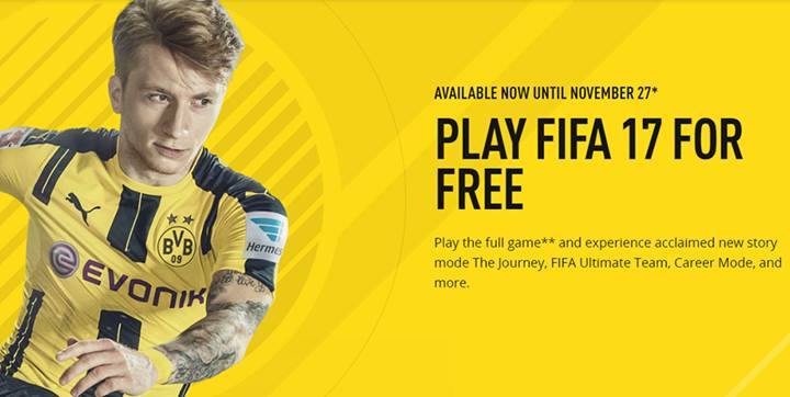 FIFA 17'nin tam sürümünü ücretsiz indirin