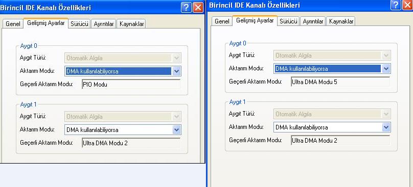  cpu %100e vuruyor!virüs spy yok S: