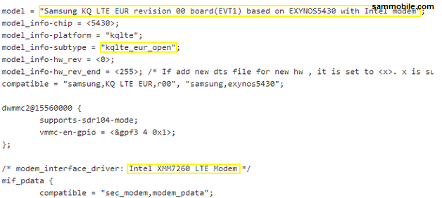  Yeni Exynos işlemcili premium model Samsung KQ'ye ait detaylar gün yüzüne çıktı