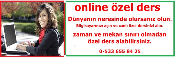 Özel Ders Veren Öğretmen Konulu