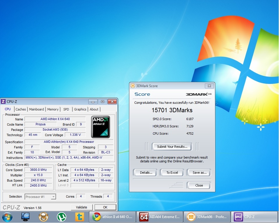  athlon II x4 640 O.C