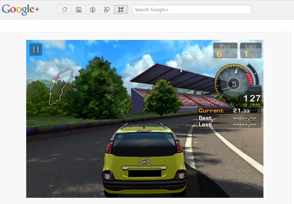 Gameloft'tan Google+ için GT Racing: Motor Academy yayınlandı