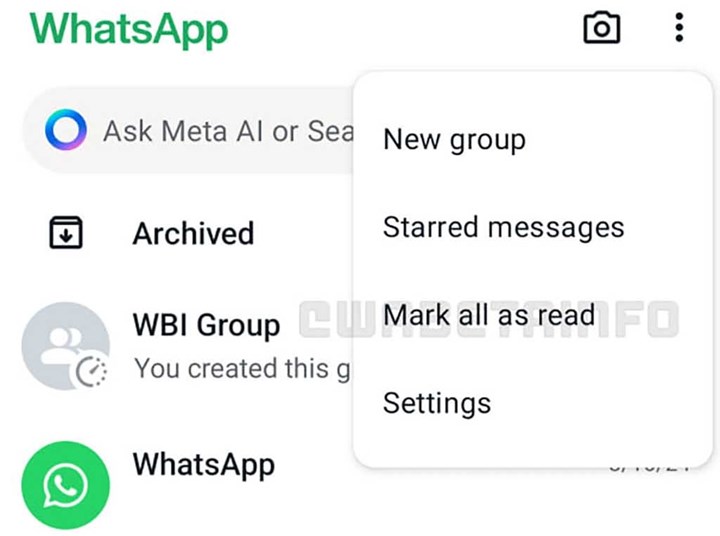 WhatsApp Android uygulamasında okunmamış mesajlar tek seferde temizlenebilecek