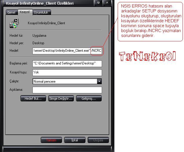  NSIS ERROR??? BU DA NE Kİ ŞİMDİ???
