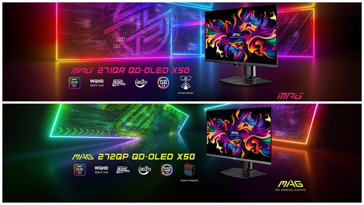MSI, 500Hz oyuncu monitörünü satışa sunuyor