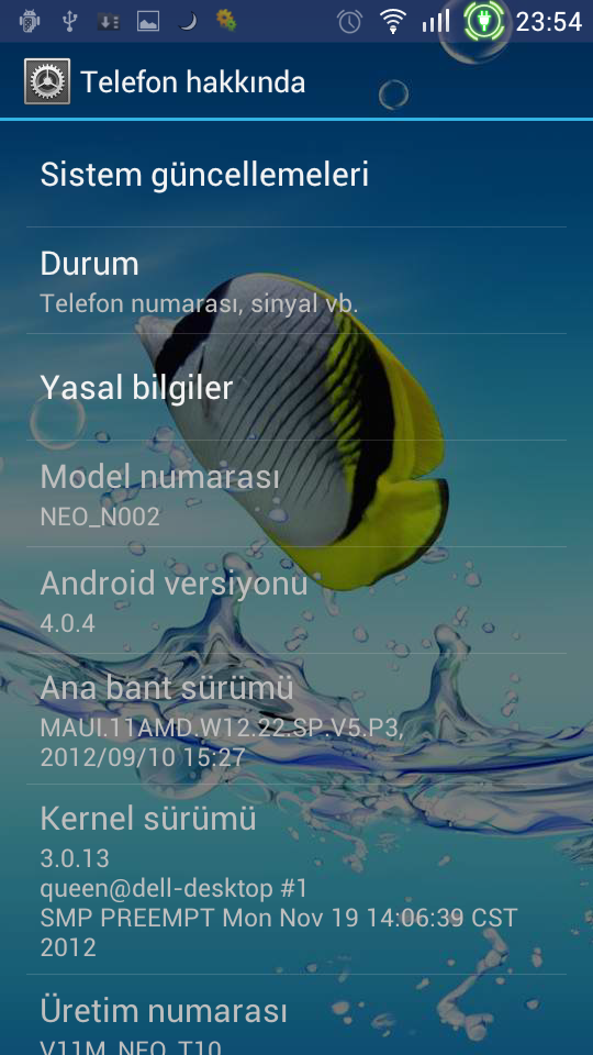  NEO NO2-M===4,5''QHD ekran,MTK6577 DUAL CORE İŞLEMCİ,1GB RAM,ANDROİD 4,0,3G,GPS