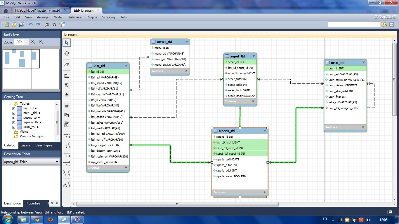 Mysql workbench er диаграмма