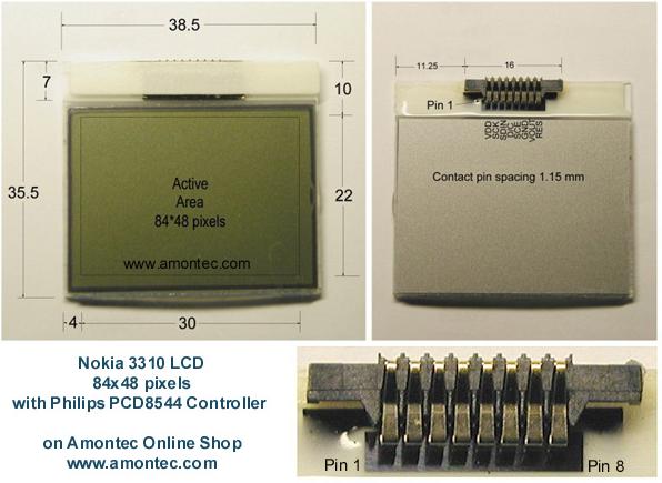  3210 lcd