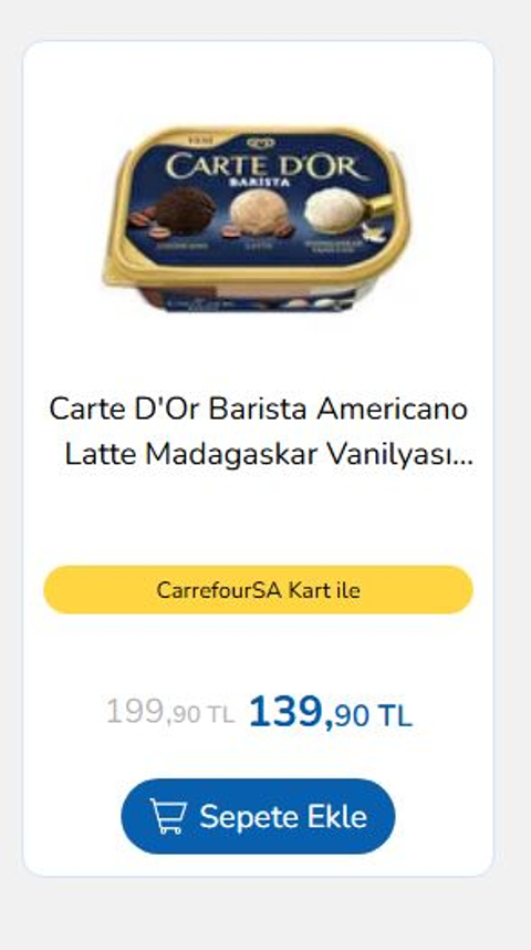 CarrefourSa Kart'la; indirimi yakala