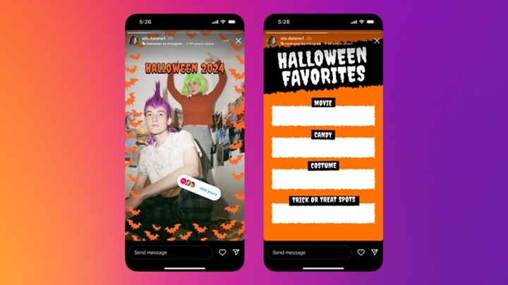 Instagram, Cadılar Bayramı'na hazır: İşte gelen yeni özellikler