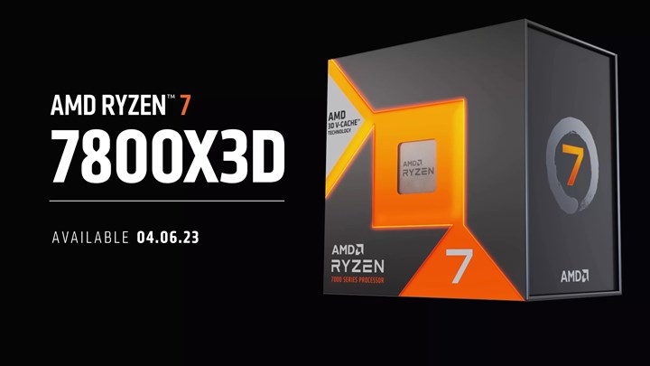 AMD Ryzen 7 7800X3D’nin resmi oyun performansı paylaşıldı: Intel’in en güçlüsünden hızlı!