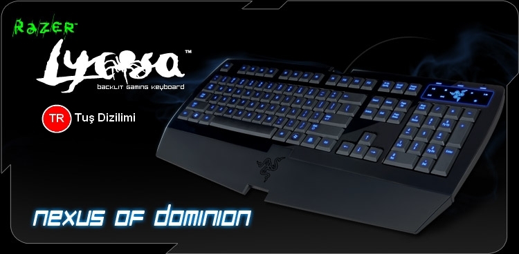  Razer Lycosa Oyuncu Klavyesi !!