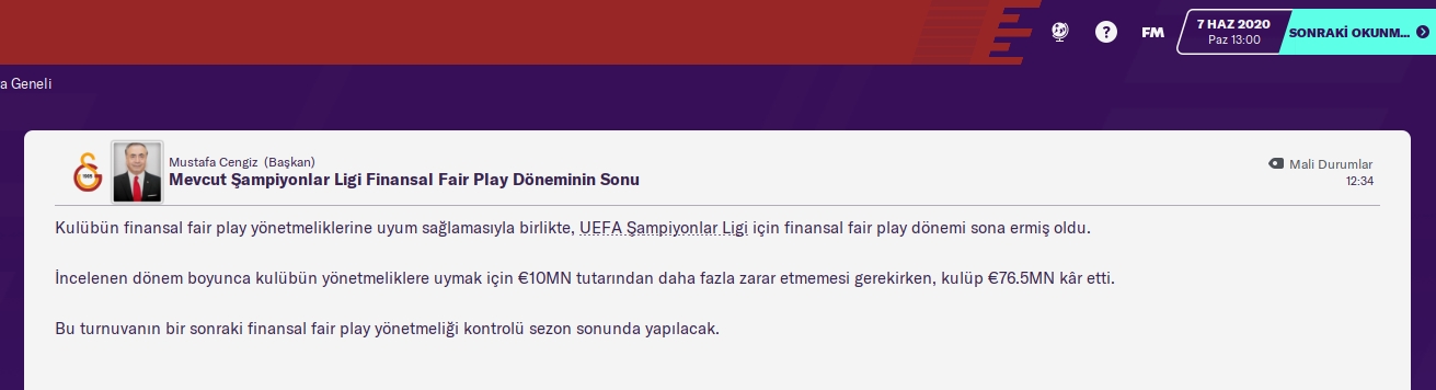 FM20 | DS | Galatasaray | Kariyer Sonu | 5 Sezon'da 15 Kupa - Avrupa'da 3 Büyük Final