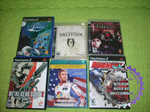 ps3 ve ps2 oyunları ve BluRay filim ve psp oyun hepsi 180 tl Takas Olur