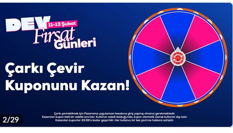 Pazarama Fırsatları ve İndirimleri