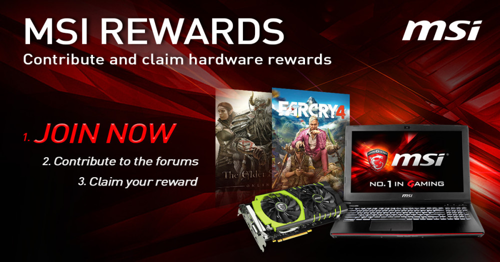  MSI'dan Müthiş Ödüller