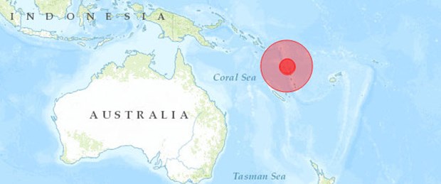  Vanuatu'da 7,3 büyüklüğünde deprem