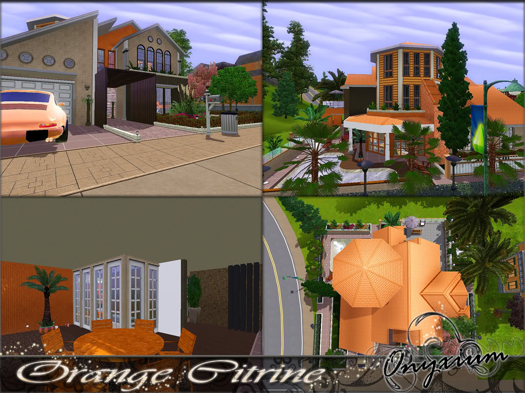  The Sims 3 - Orange Citrine