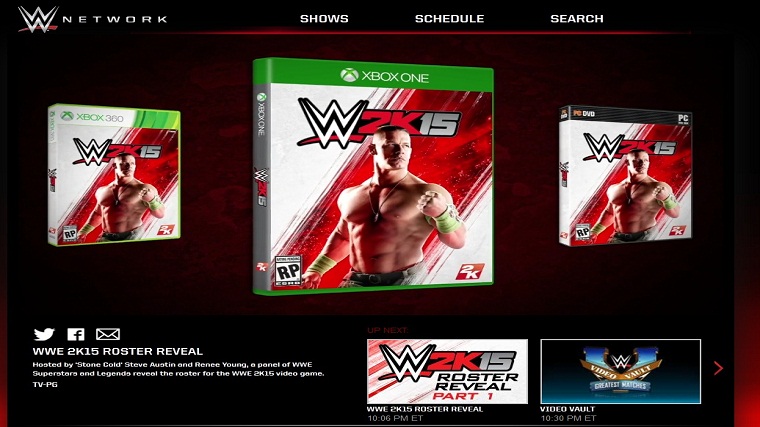 WWE 2K15 için TV Reklamı Yayınlandı