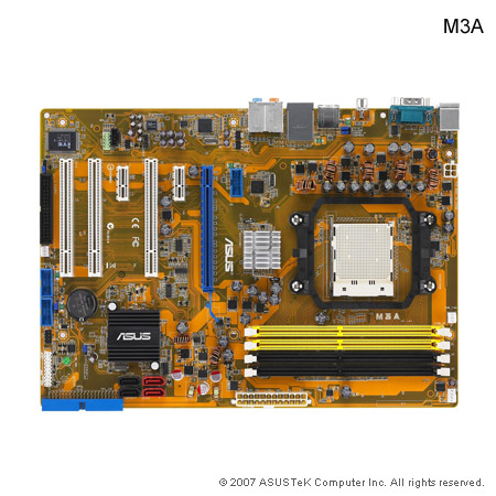  asus m3a anakart