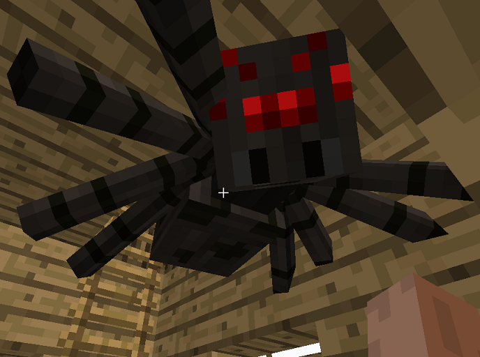  Tavandaki dev örümcek SS'li