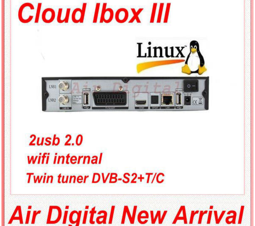  Cloud Ibox3 ve Ibox4 cihazlar, DVB-S2 + T2/C Tuner'li.
