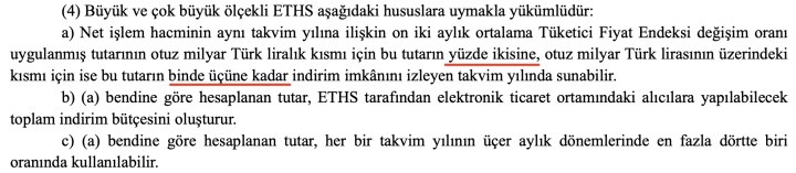 Ticaret Bakanlığından e-ticaretteki indirimlere sınırlama!