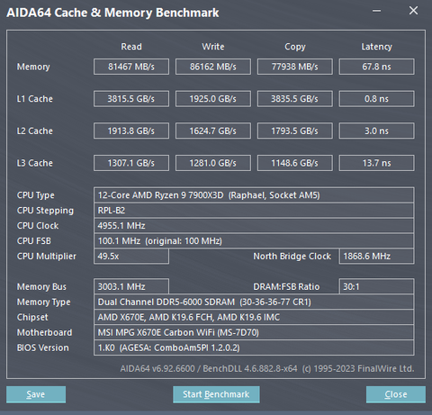 Msı X670E Gaming plus Wifi + 7950X3D işlemci Boot süreleri hk;