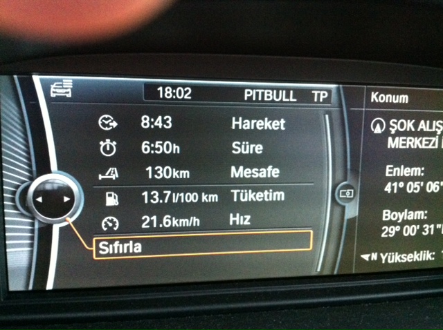  BMW 3.16i yakıt tüketimi