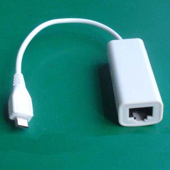  USB OTG cat5 kablo ile internete çıkma