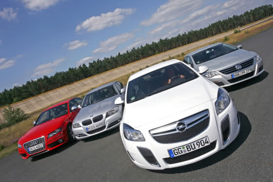  Opel Insignia OPC|BMW 335i|VW Passat CC|Audi S4