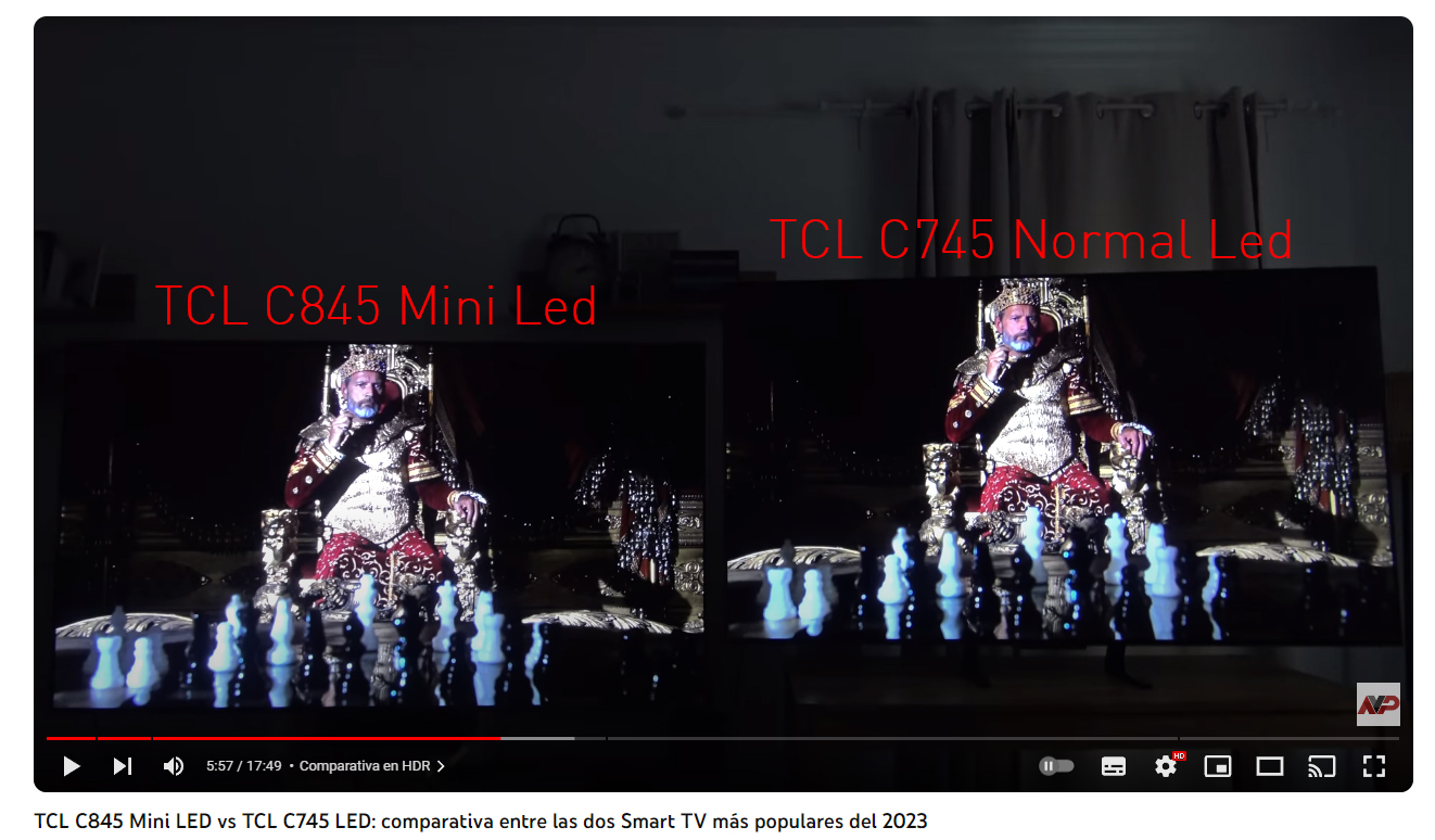 TCL C845 Mini LED vs TCL C745 LED: comparativa entre las dos Smart TV más  populares