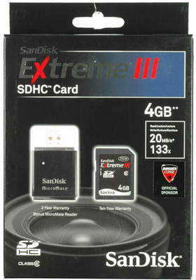  SANDİSK EXTREME III CLASS 6 4GB SDHC --