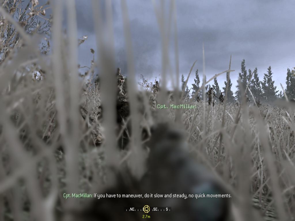  COD 4 SNIPER GÖREVİ YARDIM LÜTFEN..