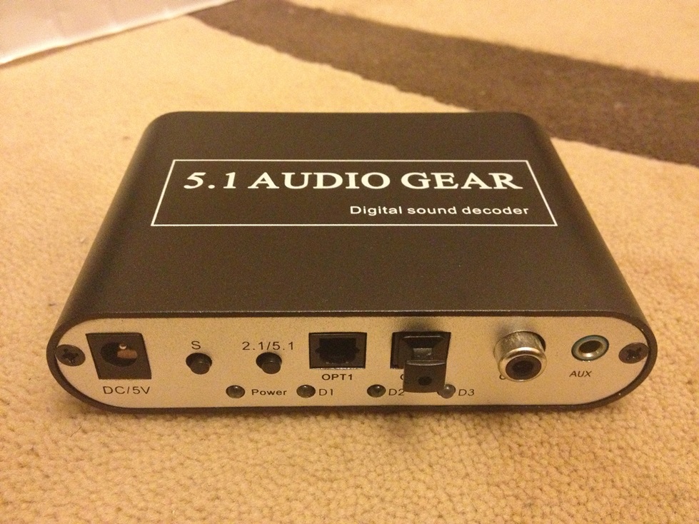  HD Audio Rush 5.1 Gear Sound Decoder