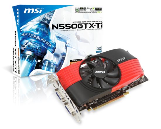  MSİ GTX 550 Tİ - TAKASA AÇIK