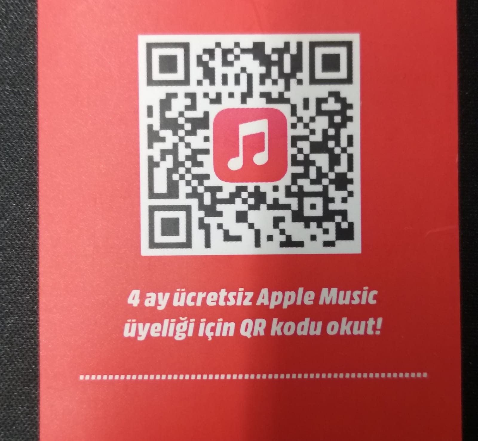 4 ay ücretsiz Apple Müzik üyeliği MediaMarkt'ta! Hemen web