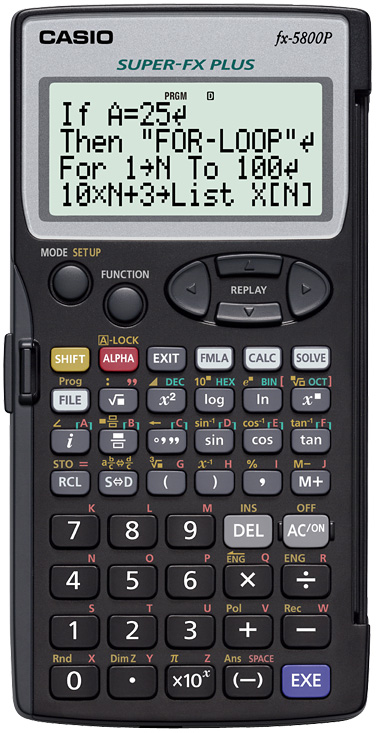  Casio FX-5800p Bilimsel Hesap Makinesi(ALINIK)