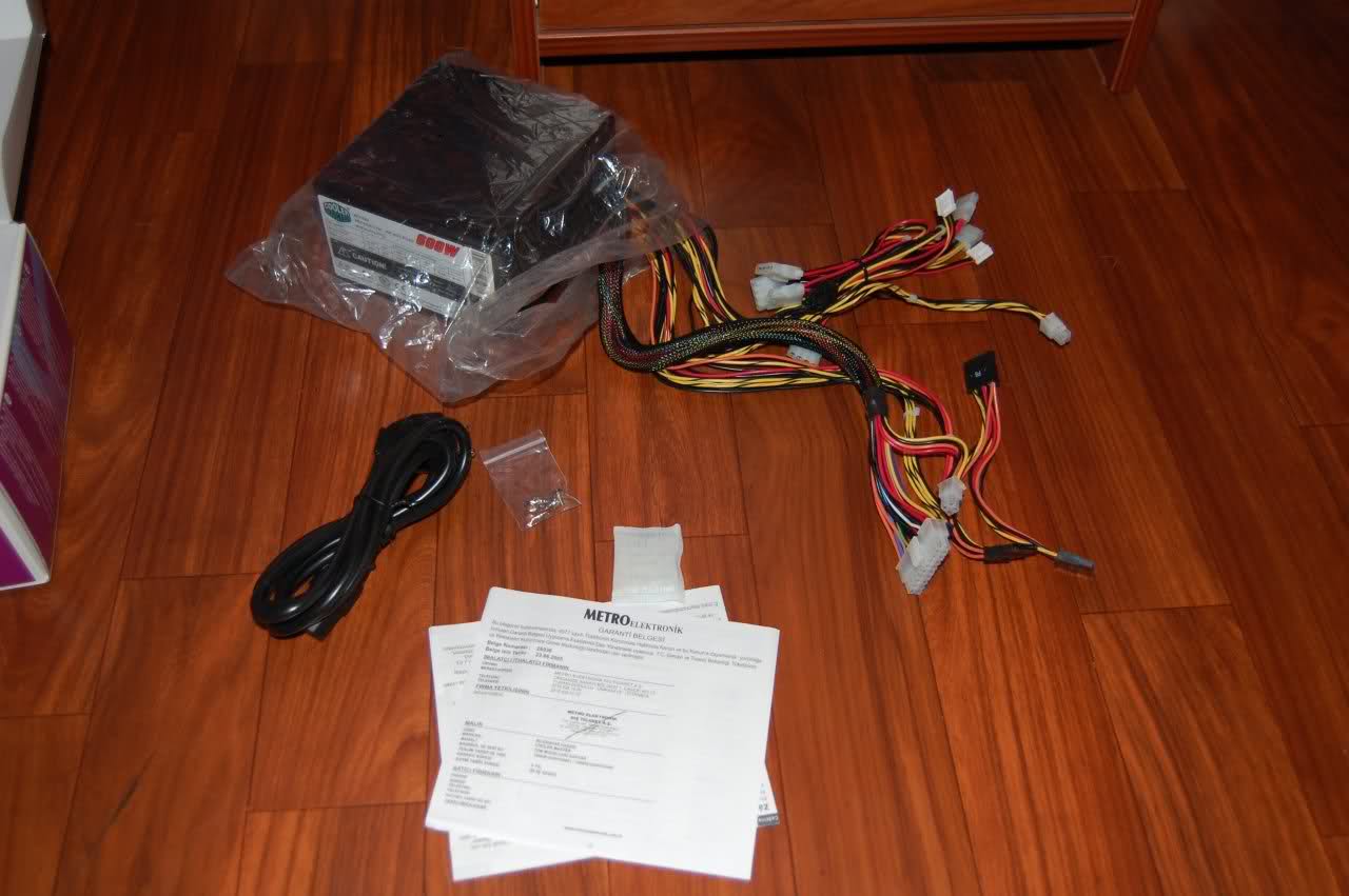  Satıldı // Cooler Master eXtreme Power 600W Güç Kaynağı PSU (RP-600-PCAP)