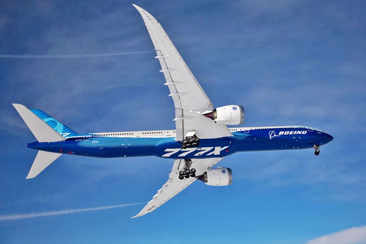 Boeing yeni nesil yolcu uçağının test uçuşlarına yeniden başladı: 777X tekrar havalandı