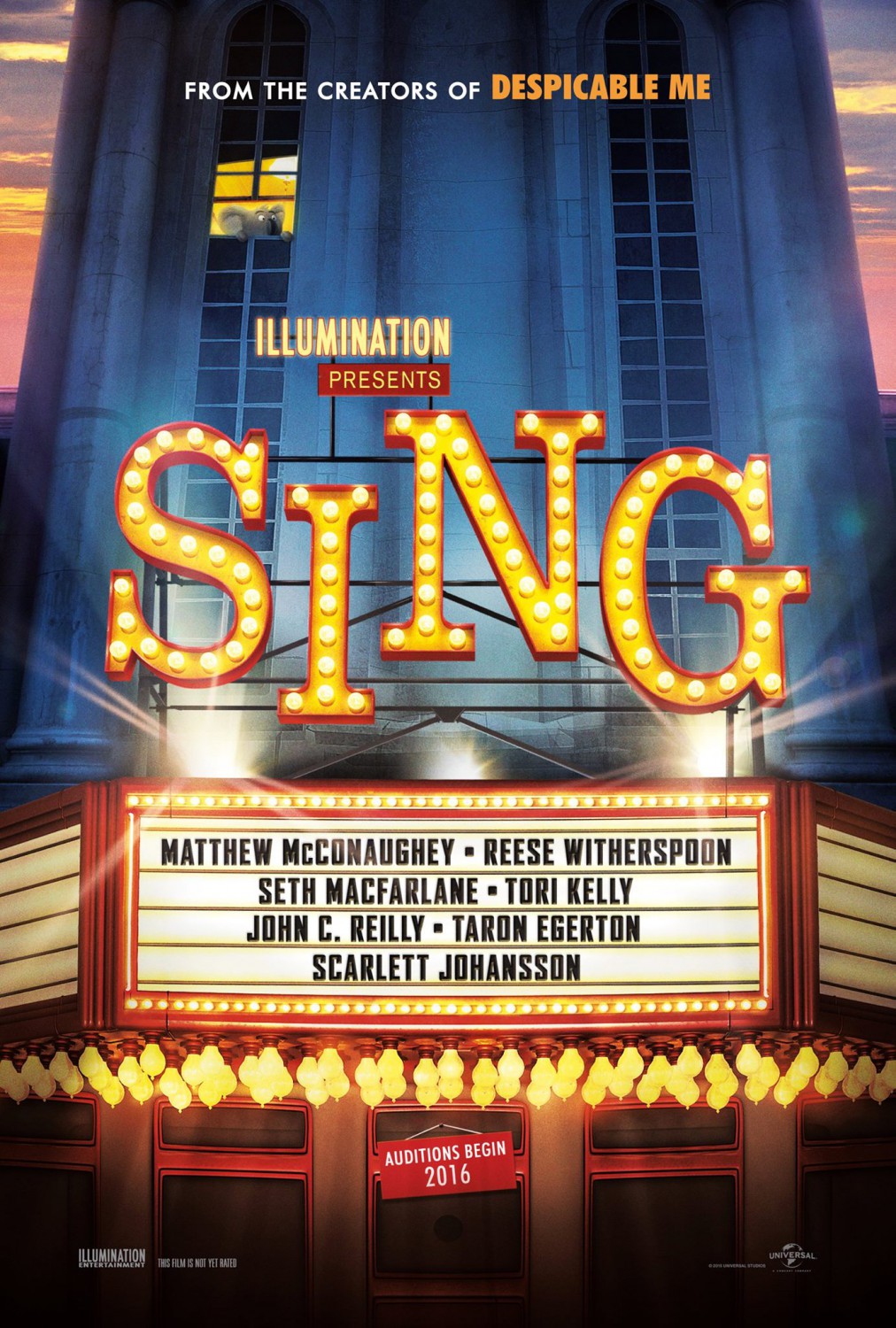 Sing | Şarkını Söyle (2016) | "Despicable Me" Yaratıcılarından | Animasyon