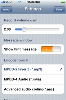  iPhone Recorder Ses kayıt Programı 'Yeni'