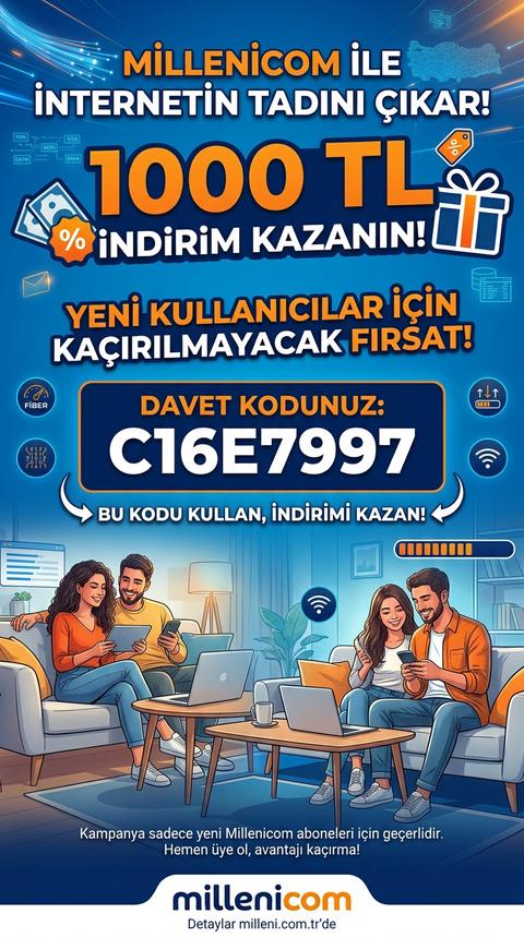 Millenicom Davetiye Paylaşım Ana Konu