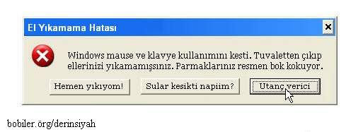  Windows sapıtırsa ne olur? SÜPER :)