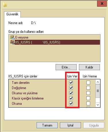  Windows Iss ile ftp sunucu şifreli bağlantı sorunu