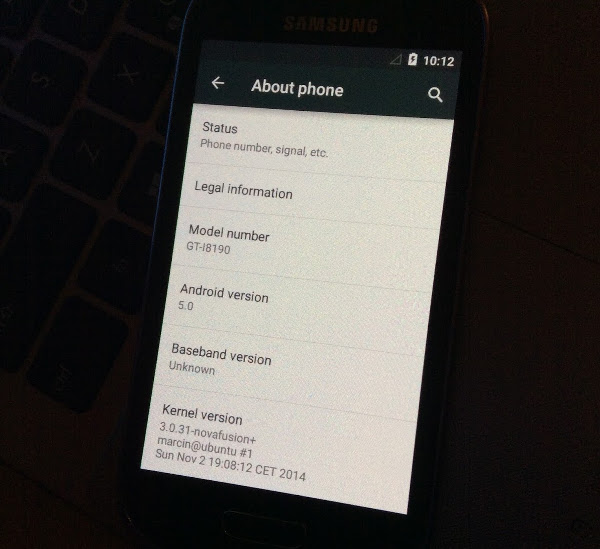 Galaxy S3 mini modeline Android 5.0 port edildi