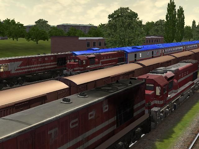  TCDD tren similatörü